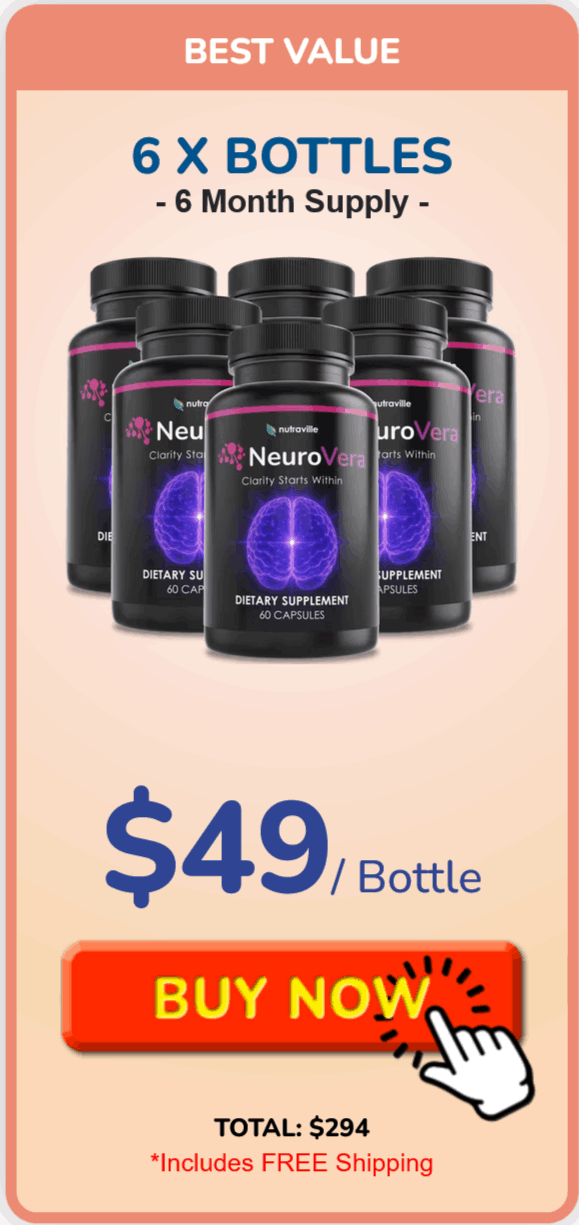NeuroVera 6 bottle package