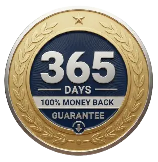 NeuroVera Money Back Guarantee Badge